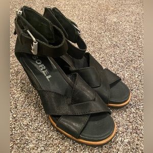 SOREL Wedge Sandal 7, Never Worn